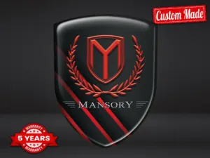 Mansory Emblema Auto Máximo Duradero Estilo Pro Rendimiento